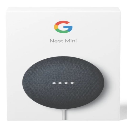 Google Nest Mini Charcoal (Newest 2nd Gen) Smart Speaker with Google Assistant - Original New