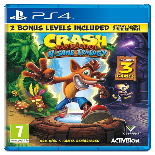 Crash Bandicoot N.Sane Trilogy for PS4 - PlayStation 4 - New Original